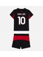 AC Milan Rafael Leao #10 Replika Hemmakläder Barn 2025-26 Kortärmad (+ byxor)